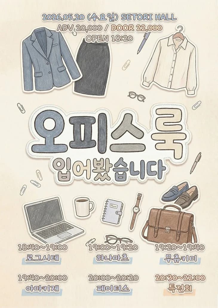 오피스룩 입어봤습니다 포스터