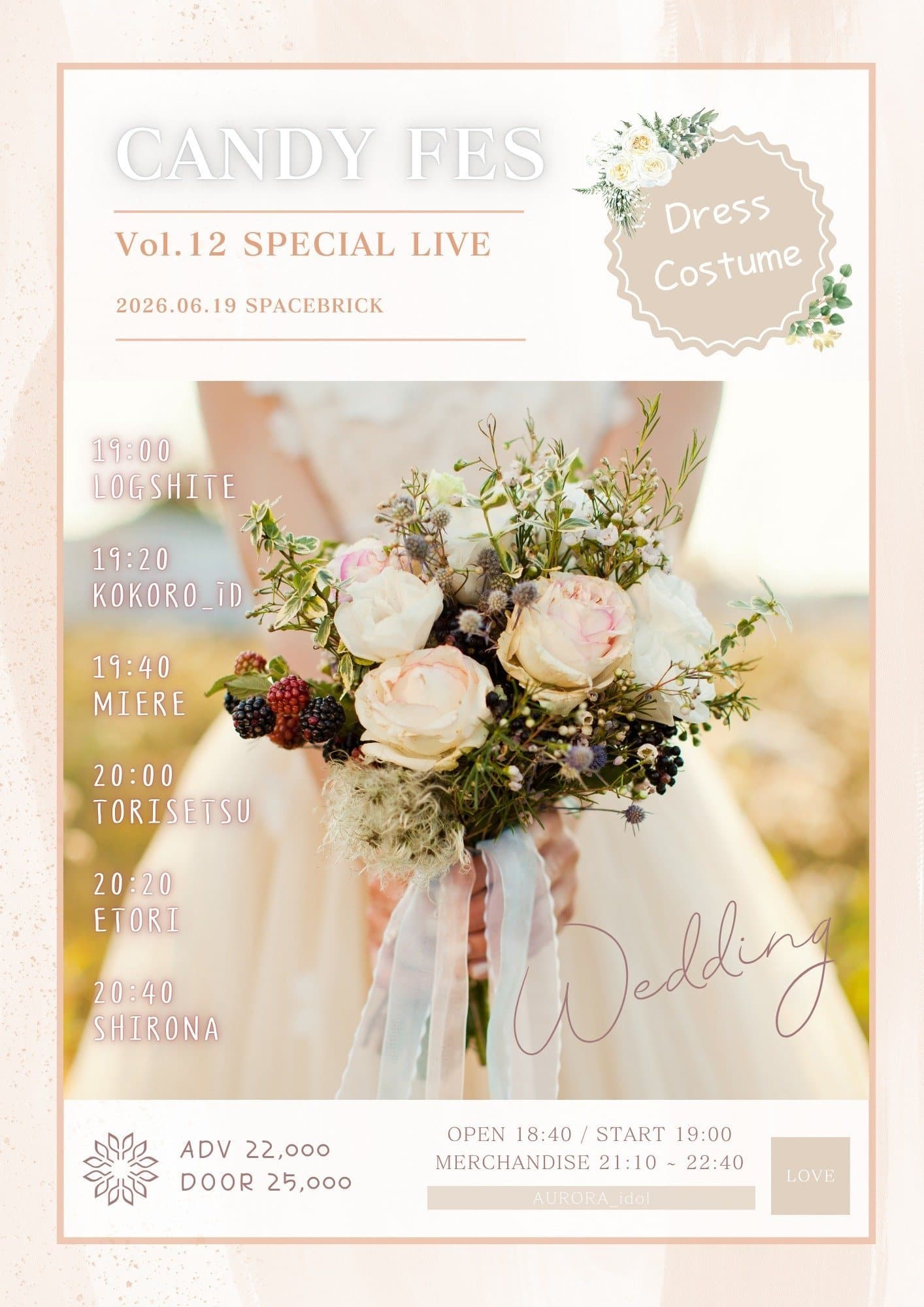 CANDY FSE VOL.12 - WEDDING DAY 포스터 1